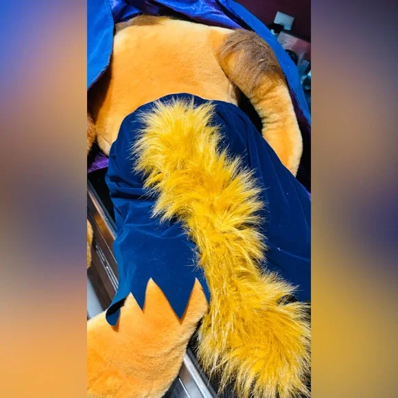 Disney Store 32” Giant Beast Plush Beauty & the Beast Large w/ Tag - Picture 12 of 12